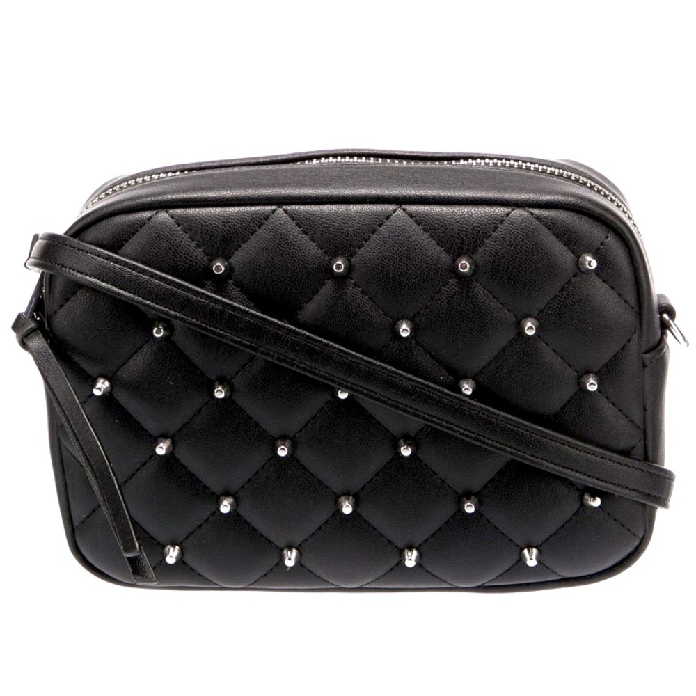 Rebecca Minkoff Crossbody Diamond Quilt Studded Bag